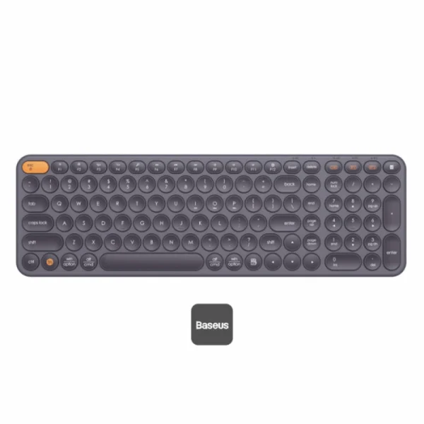 کیبورد بیسوس مدل K01B Wireless Tri-Mode