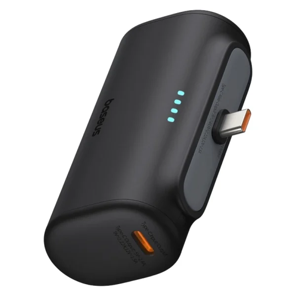 پاوربانک بیسوس مدل Compact Type-C 20W ظرفیت 5000 میلی آمپر