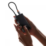 هاب 4 پورت USB-C بیسوس مدل PioneerJoy - تصویر 7