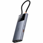 هاب 6 پورت USB-C بیسوس مدل Metal Gleam II - تصویر 3