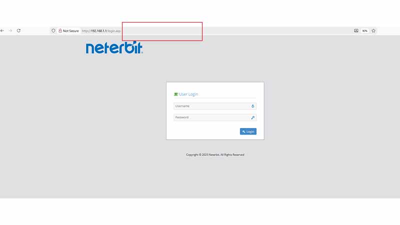 تنظیمات DNS مودم Neterbit NWR-431F