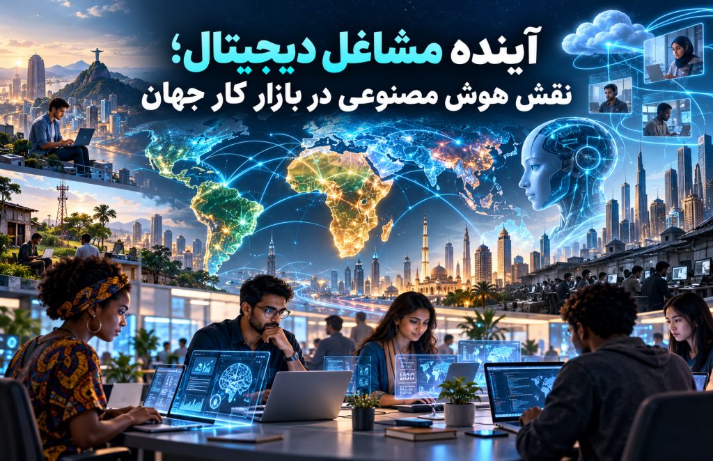 آینده مشاغل دیجیتال؛ نقش هوش مصنوعی در بازار کار جهان