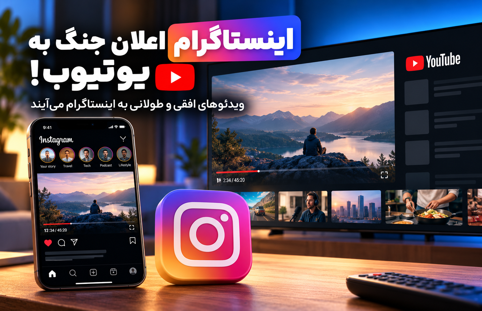 ویدیوهای طولانی اینستاگرام